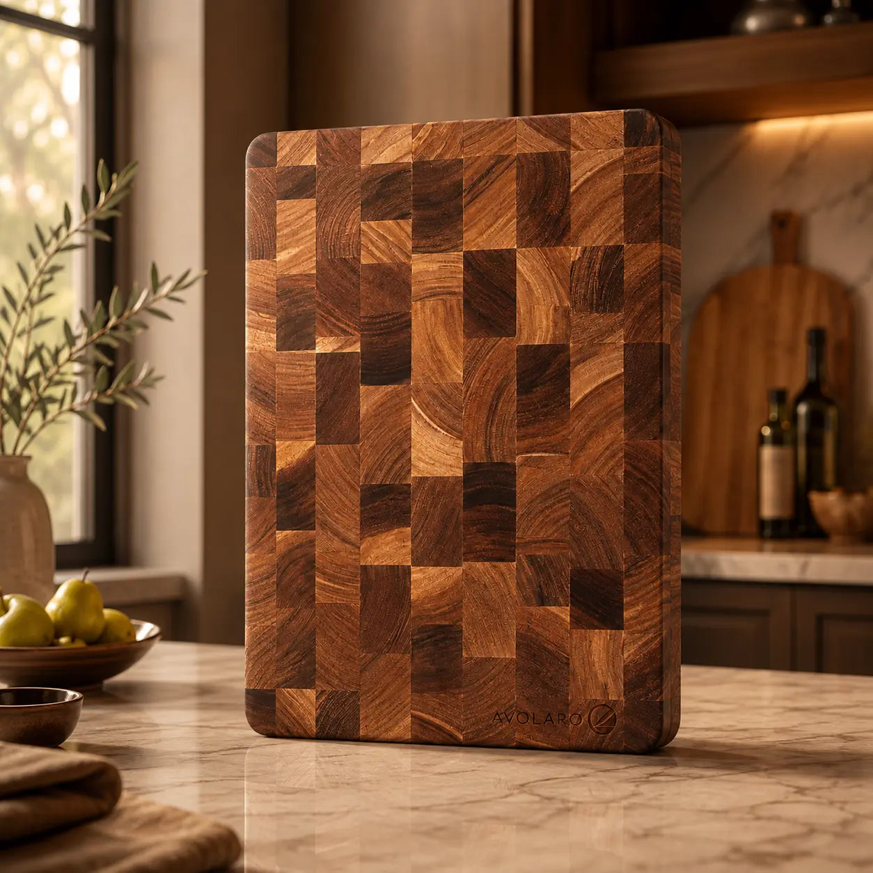 קרש חיתוך מקצועי מעץ שיטה - ™EdgeBoard